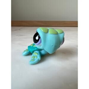 Littlest Pet Shop Special Edition Sea Turtle #1325 Two Tone Green 2009